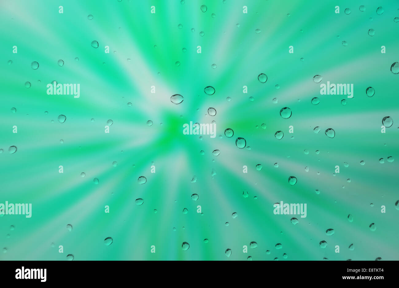 abstract green color background with drop water Stock Photo - Alamy