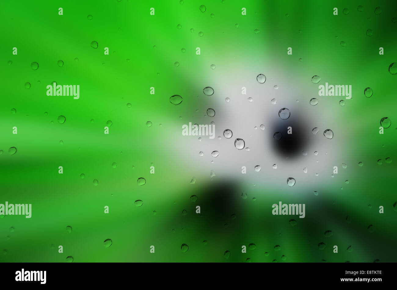 abstract green color background with drop water Stock Photo - Alamy