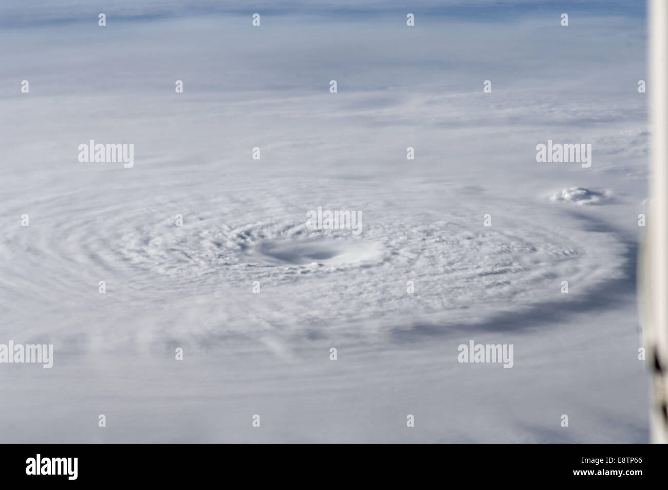 f Super Typhoon Bopha on Dec. 2, 2012 Stock Photo