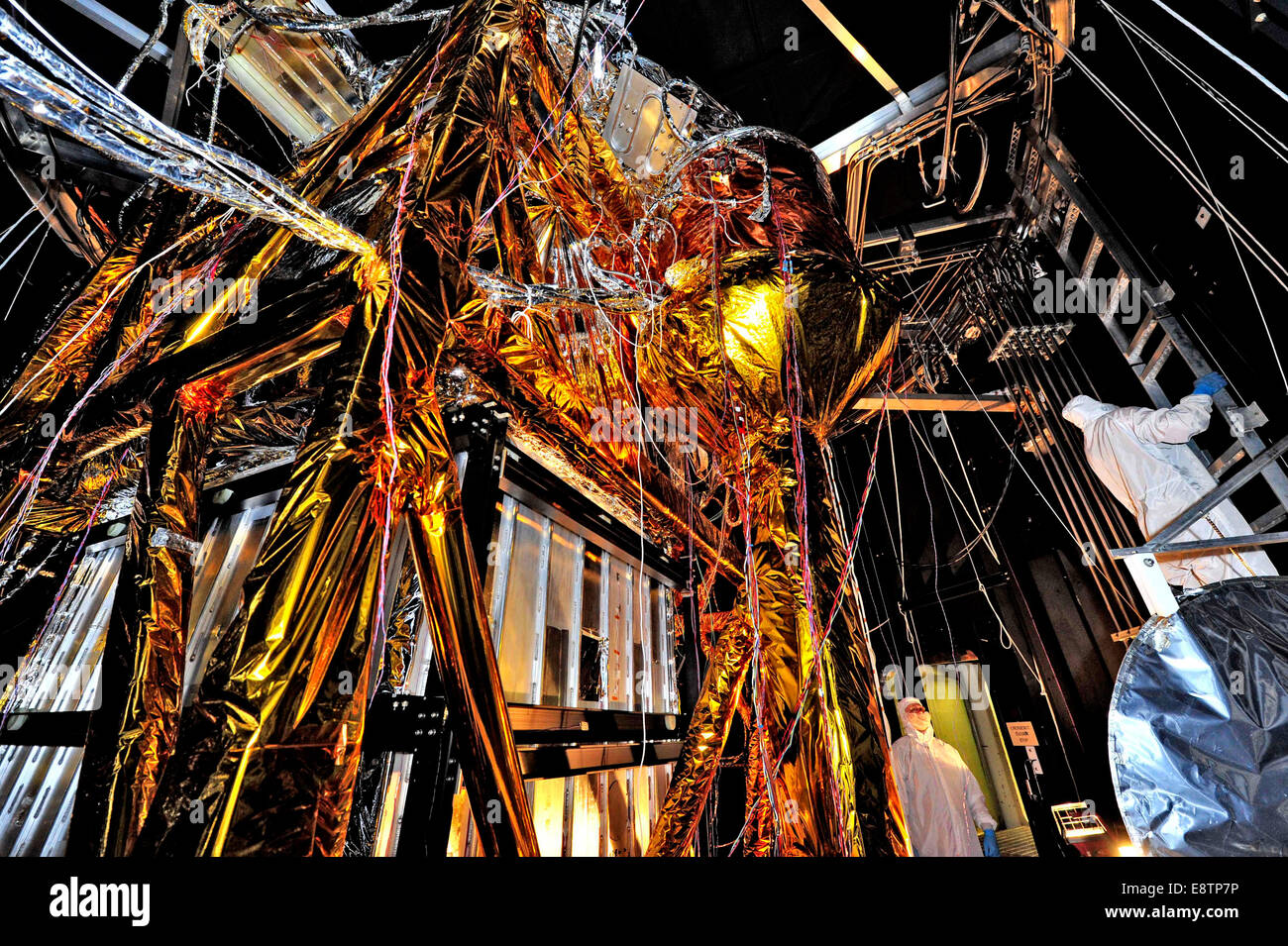 NASA released an image showing the ground infrastructure at Goddard ...