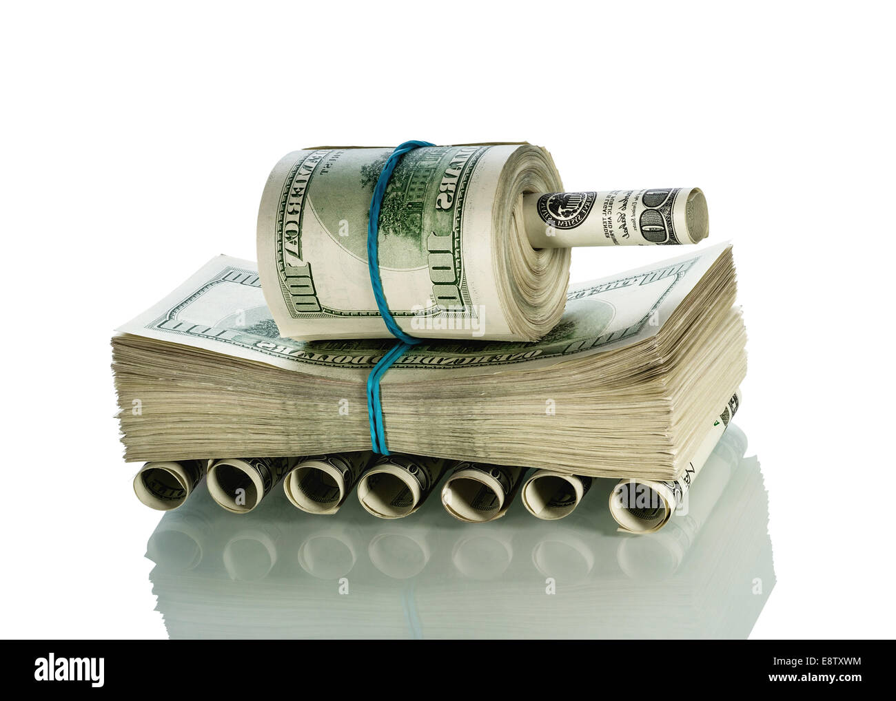 Tank made of money dollar hires stock photography and images Alamy