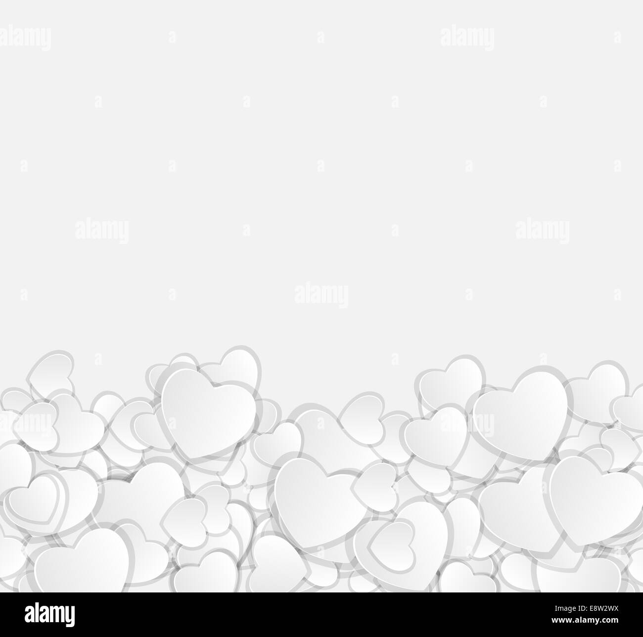 Happy Valentines Day Card with Heart. Vector Illustration. EPS10 Stock ...