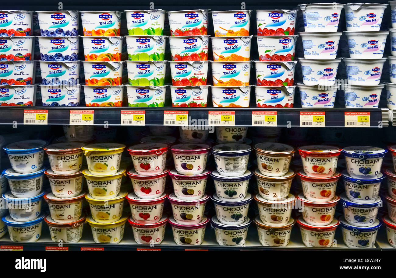 Chobani greek yogurt hires stock photography and images Alamy