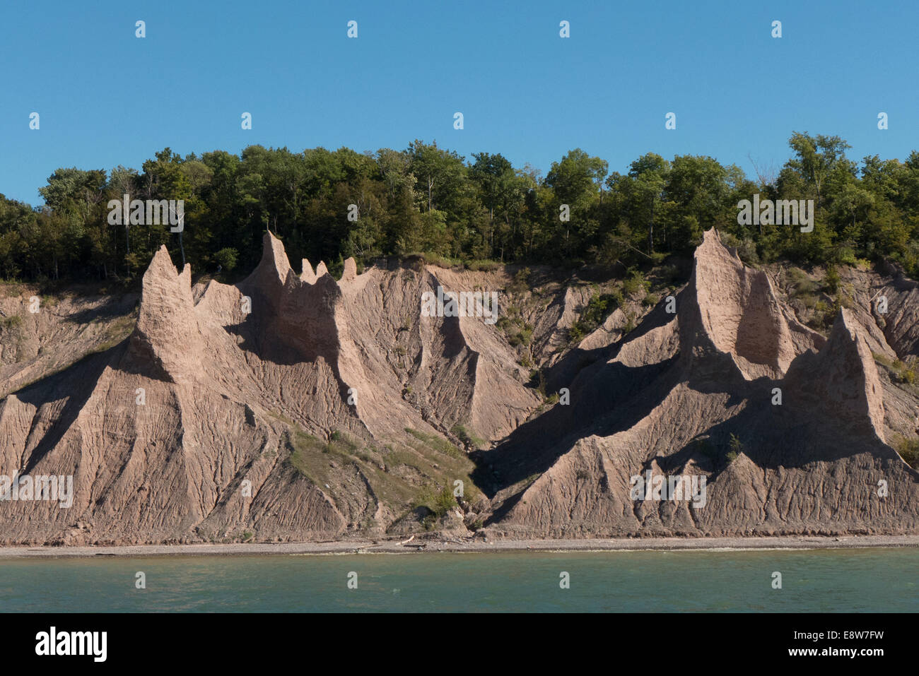 ChimneyBluffs state park Stock Photo Alamy