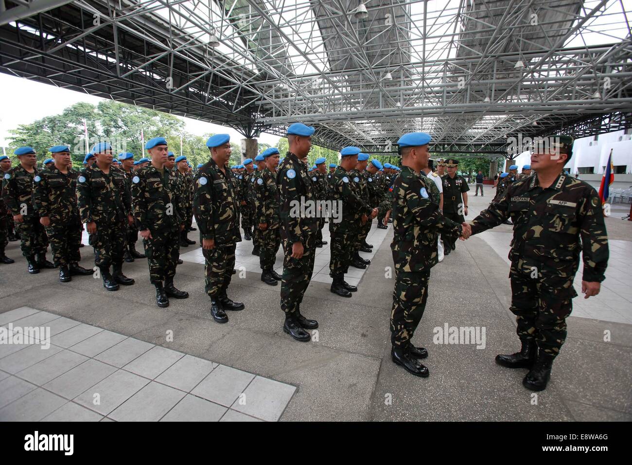 Armed philippines afp chief staff hi-res stock photography and images ...