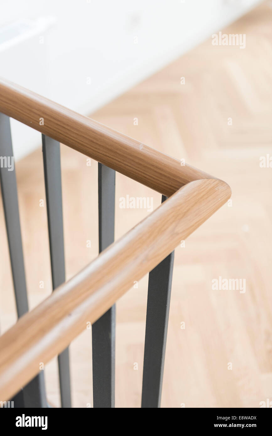 Modern Banister Stock Photo Alamy