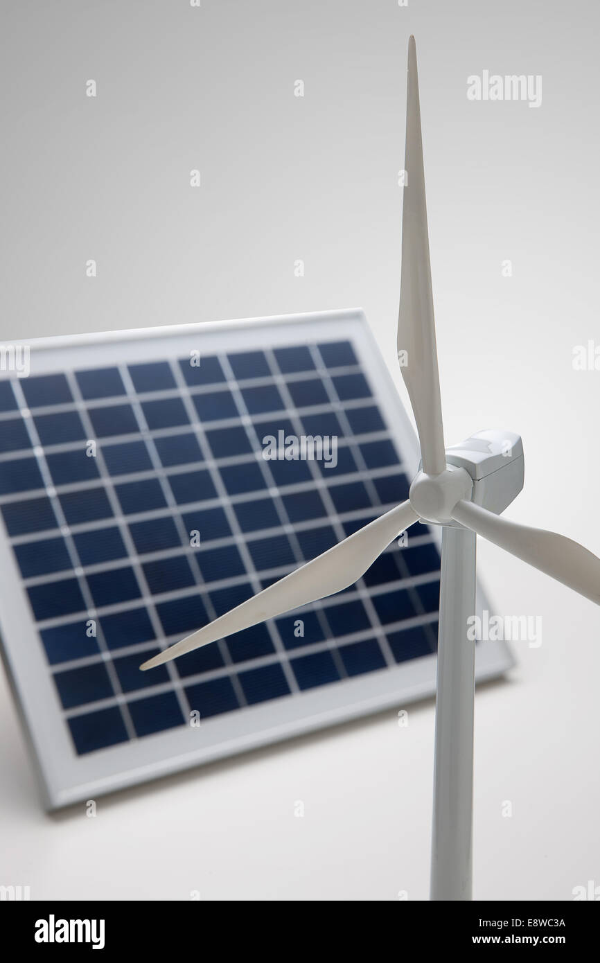 China solar panels wind turbine hi-res stock photography and images - Alamy
