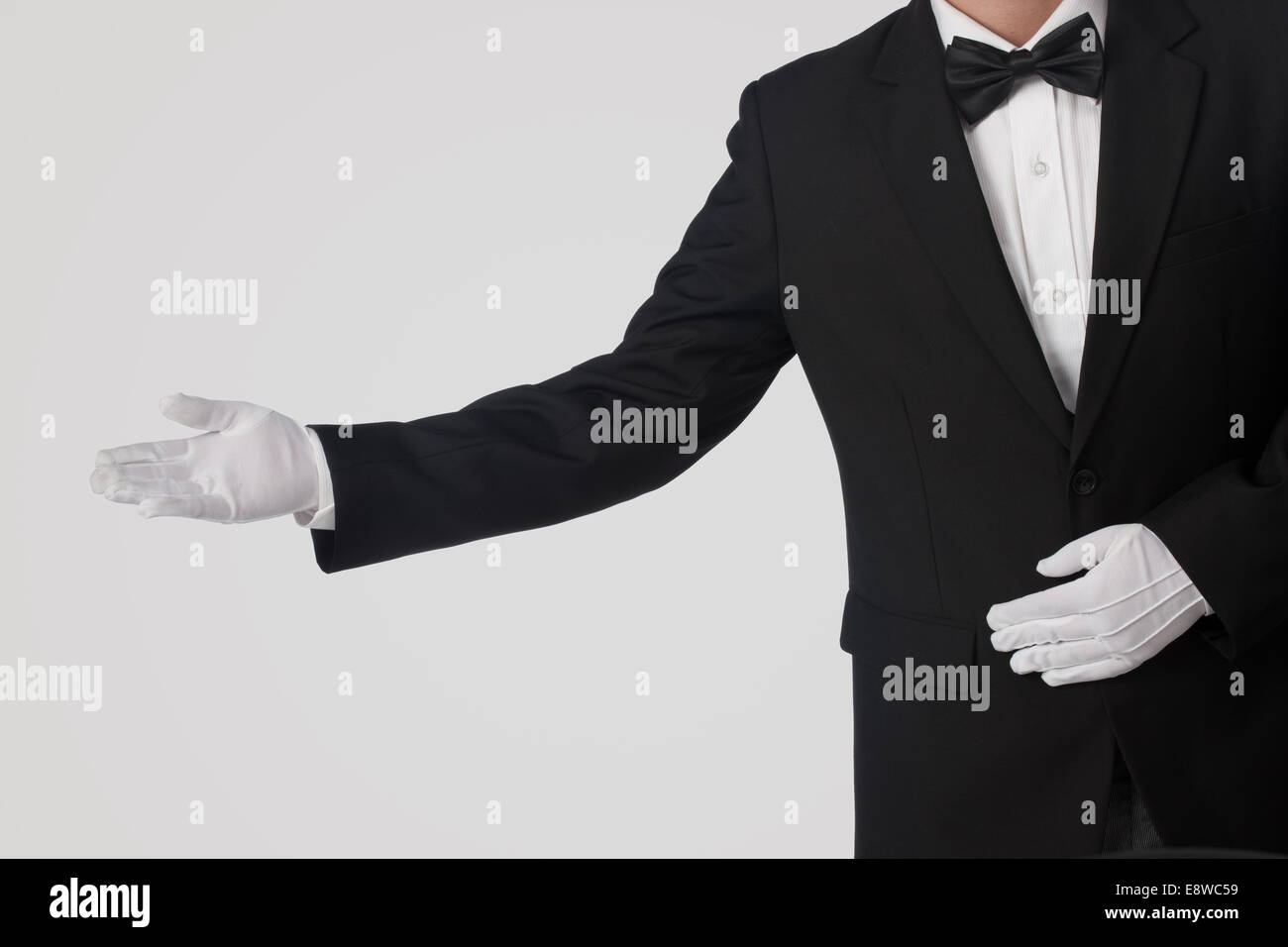 Professional waiter in uniform hi-res stock photography and images - Alamy