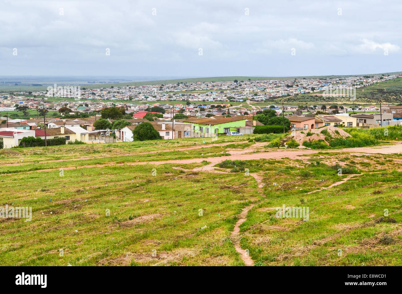Suburbs of Vredenburg, Western Cape, South Africa Stock Photo