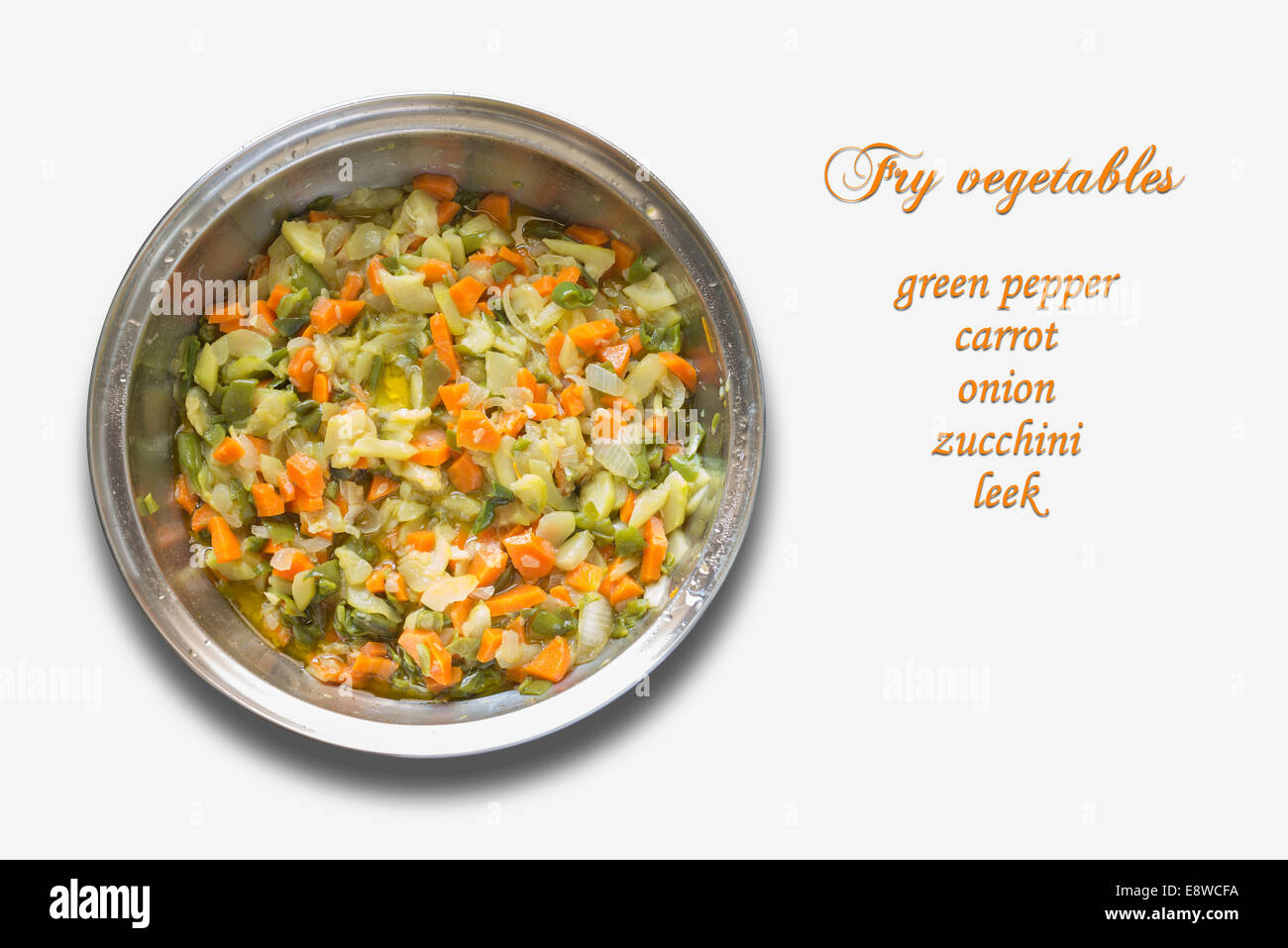 Stir fry vegetables Stock Photo - Alamy