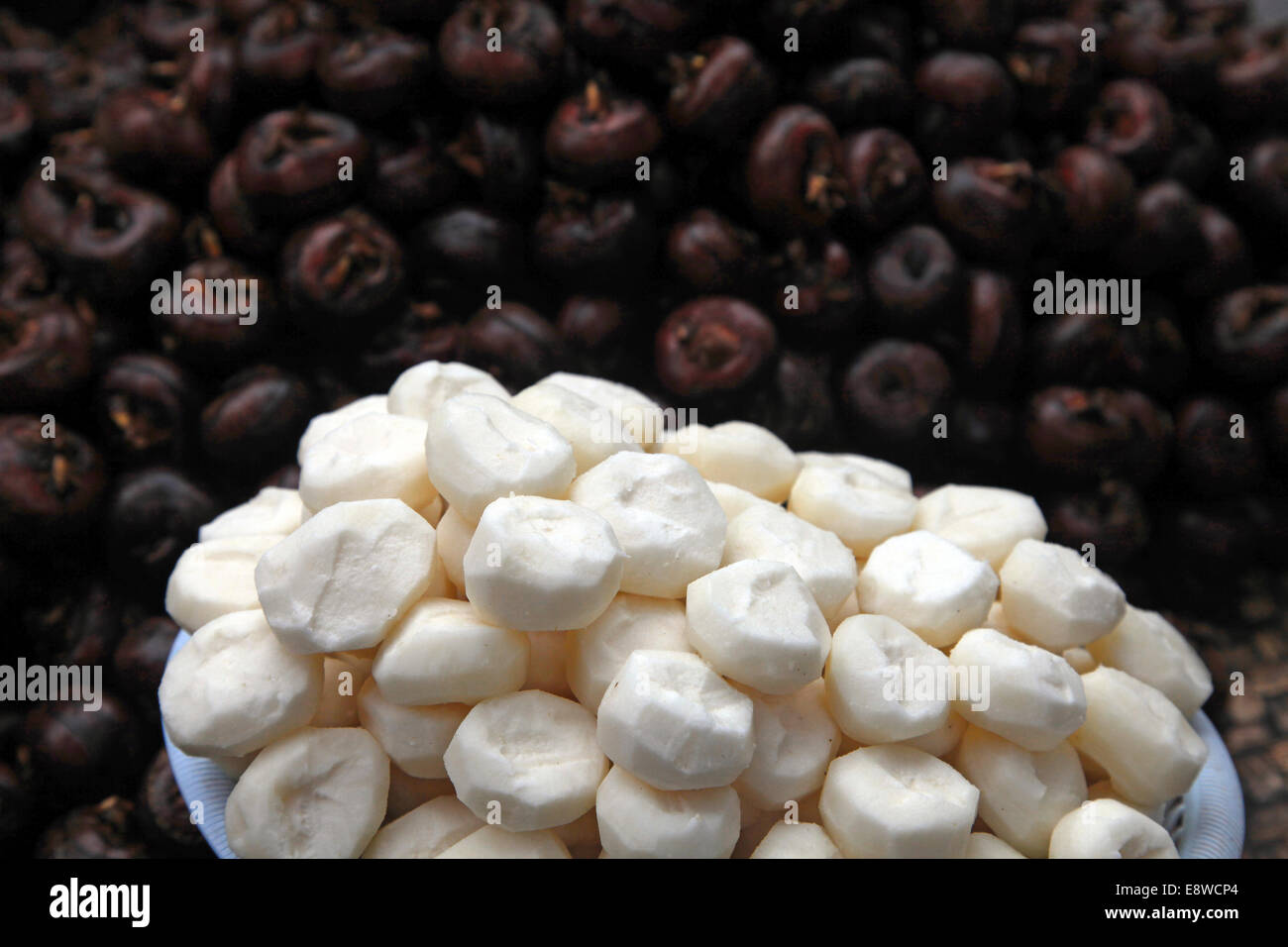 Fruit water chestnuts Stock Photo Alamy
