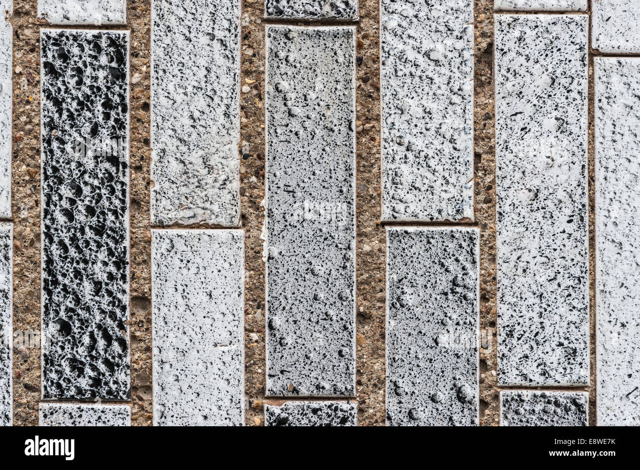 Decorative stone tiles texture 2. A part of the wall decorated with