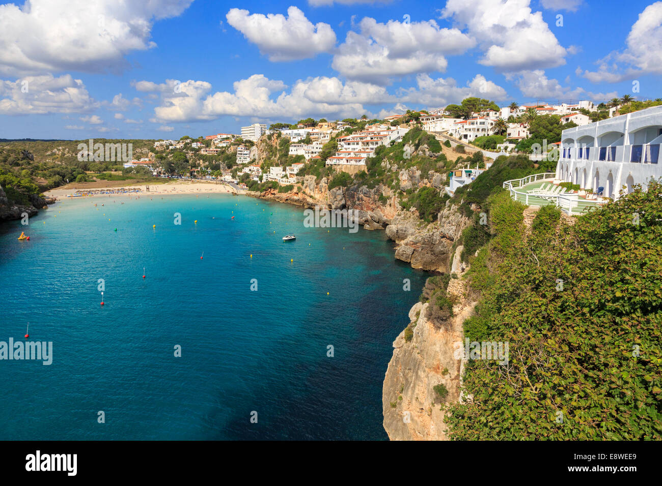 Cala en Porter beach, Menorca, Balearic Islands, Spain Stock Photo Alamy