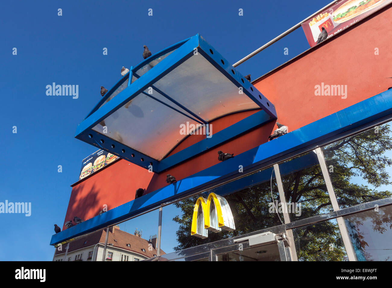 McDonald´s Prague Czech Republic Stock Photo Alamy