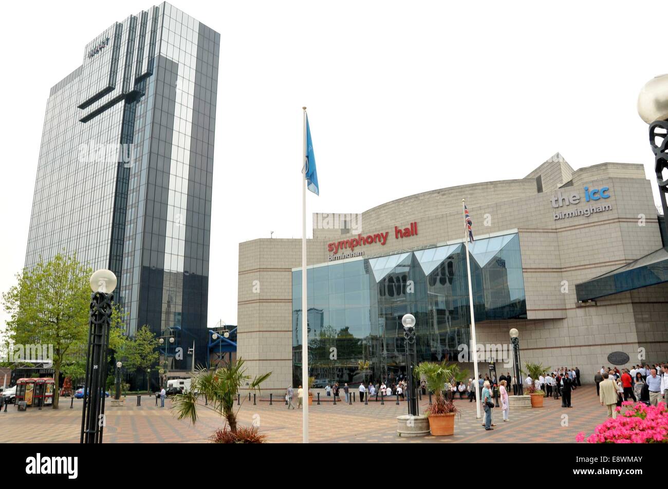 ICC (International Convention Centre) in Birmingham. Stock Photo