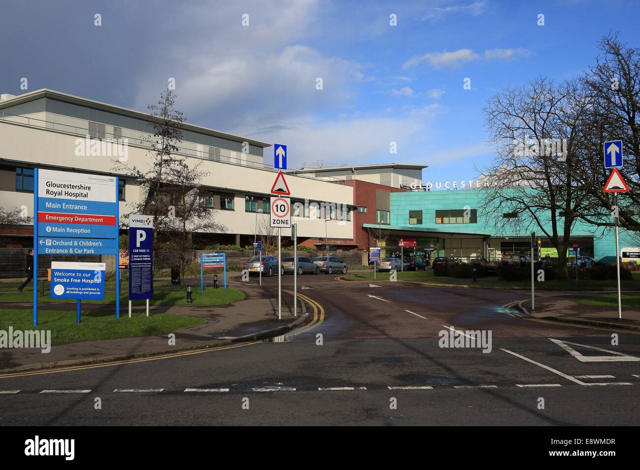 Gloucestershire Royal Infirmary Stock Photo