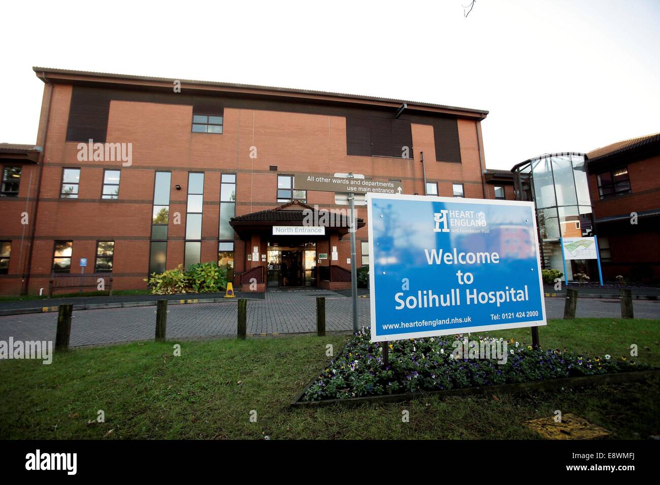 Solihull hospital. Stock Photo