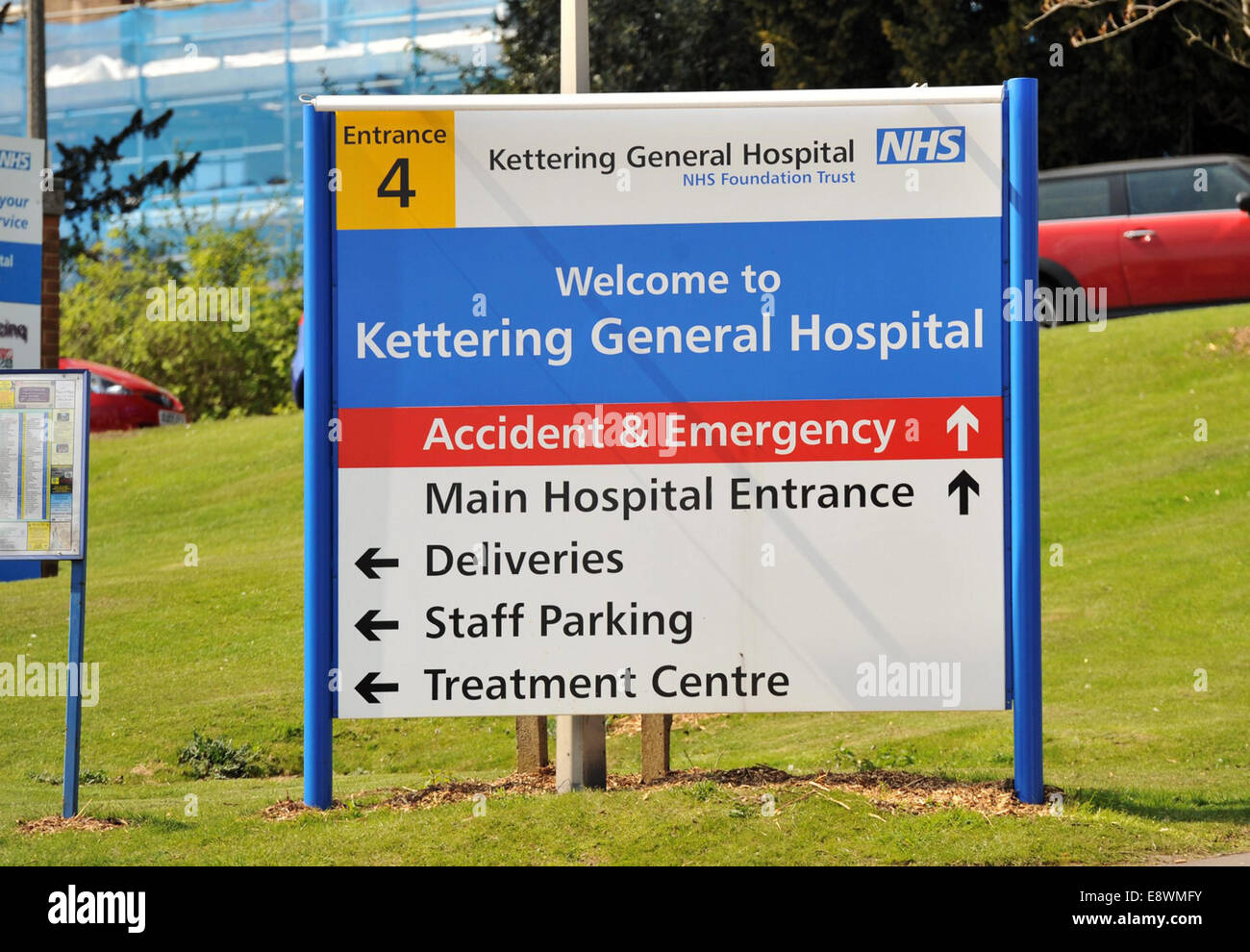 Kettering General Hospital Stock Photo