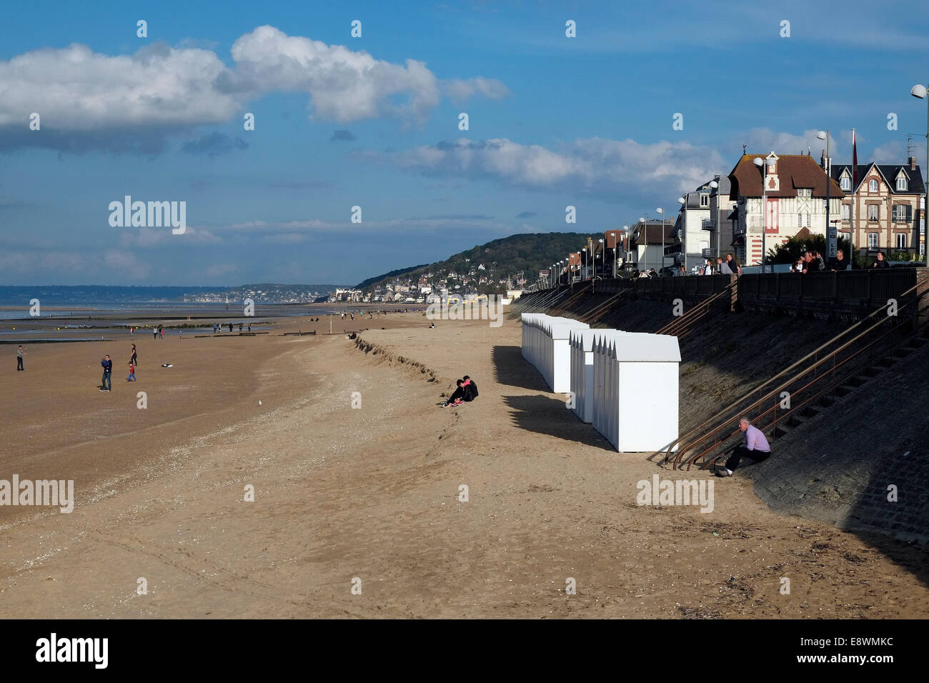 cabourg, normandy, france Stock Photo Alamy