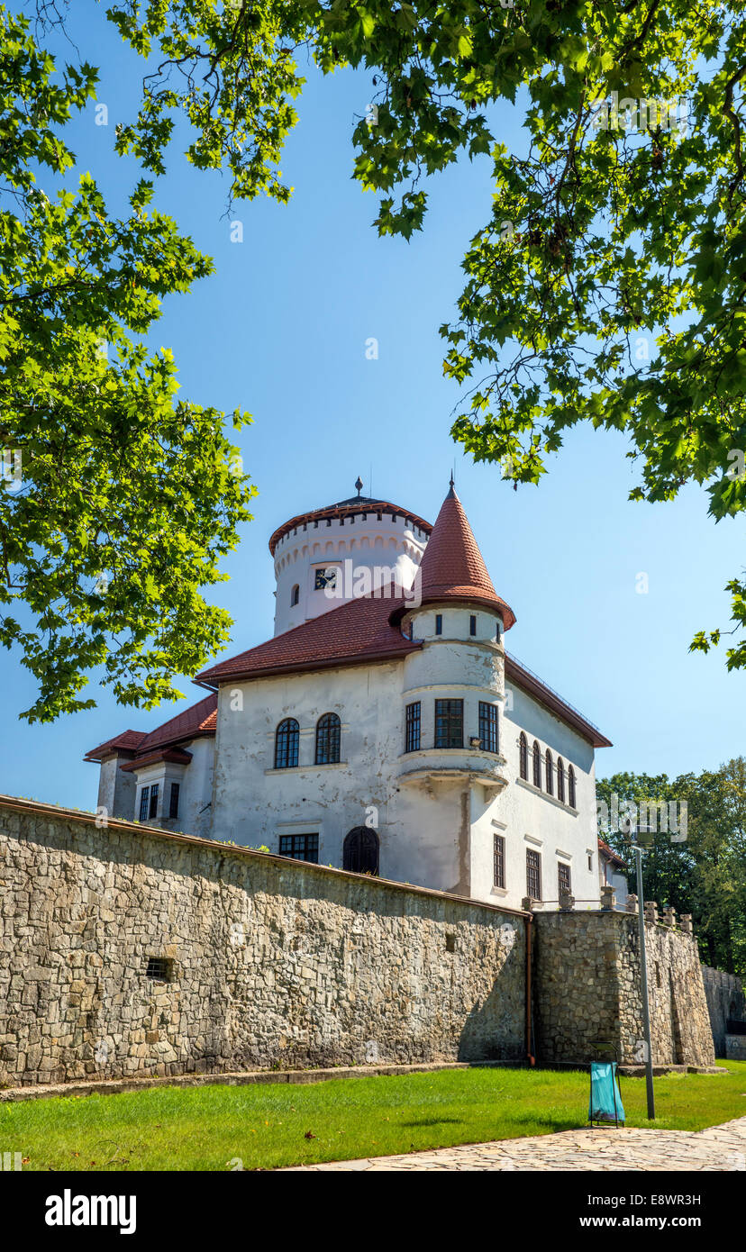 Budatin Castle, Renaissance style, in Zilina, Slovakia Stock Photo