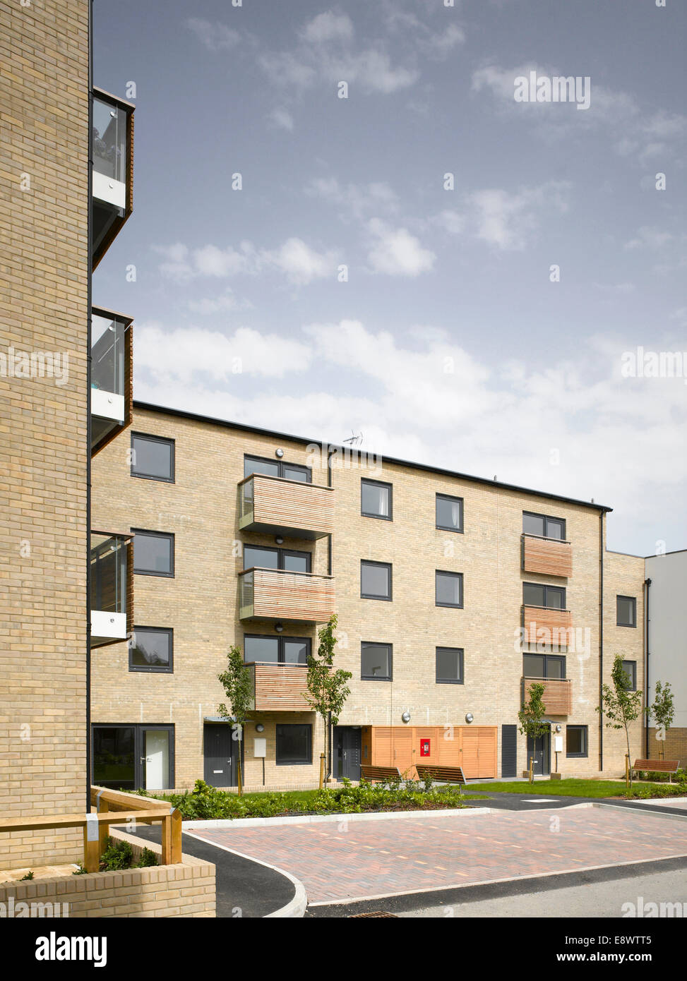Durand Close Estate, Affinity Housing, Sutton Stock Photo Alamy