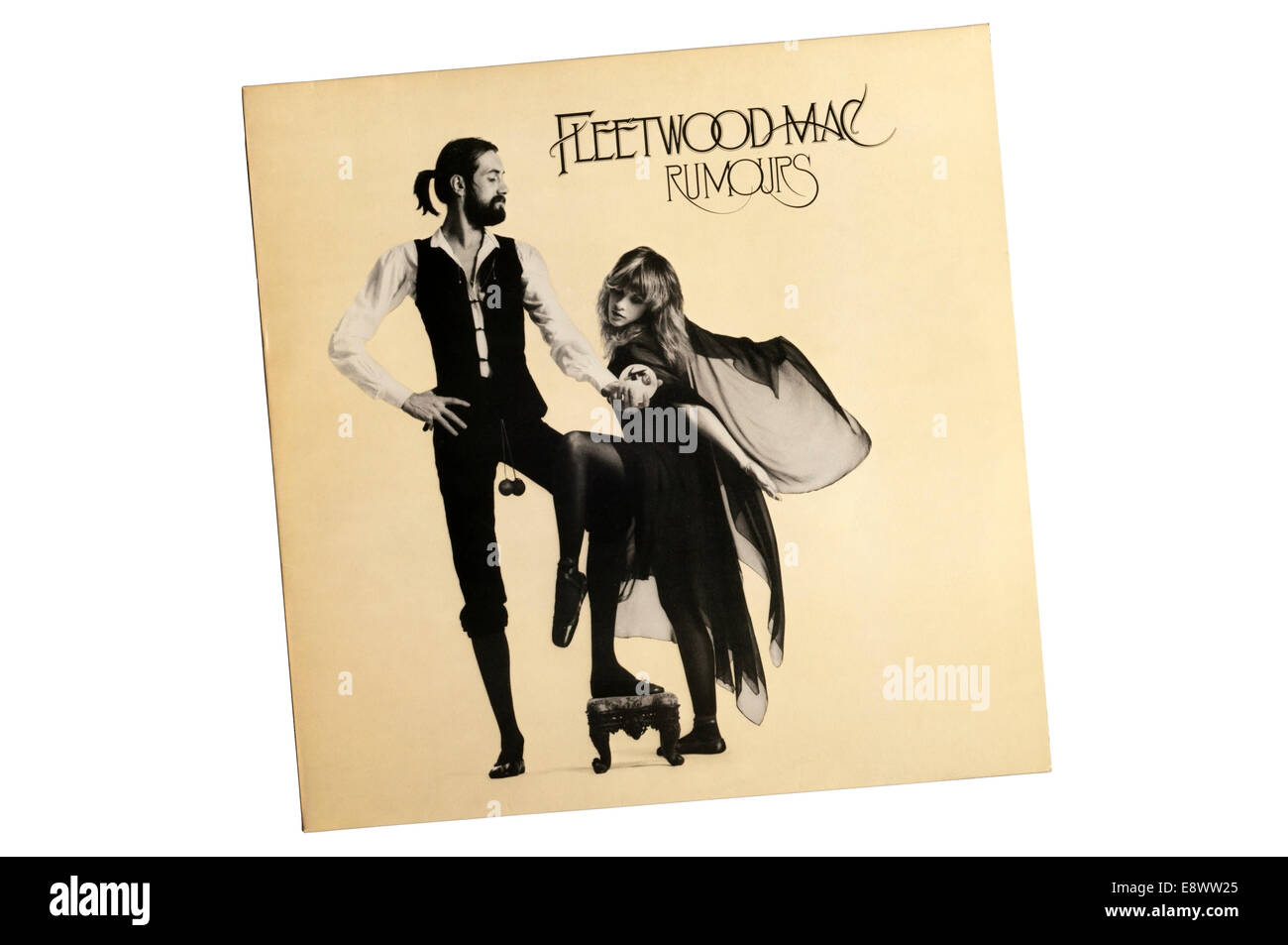 Rumours was the 11th studio album by British-American rock band Fleetwood Mac, released in 1977. Stock Photo