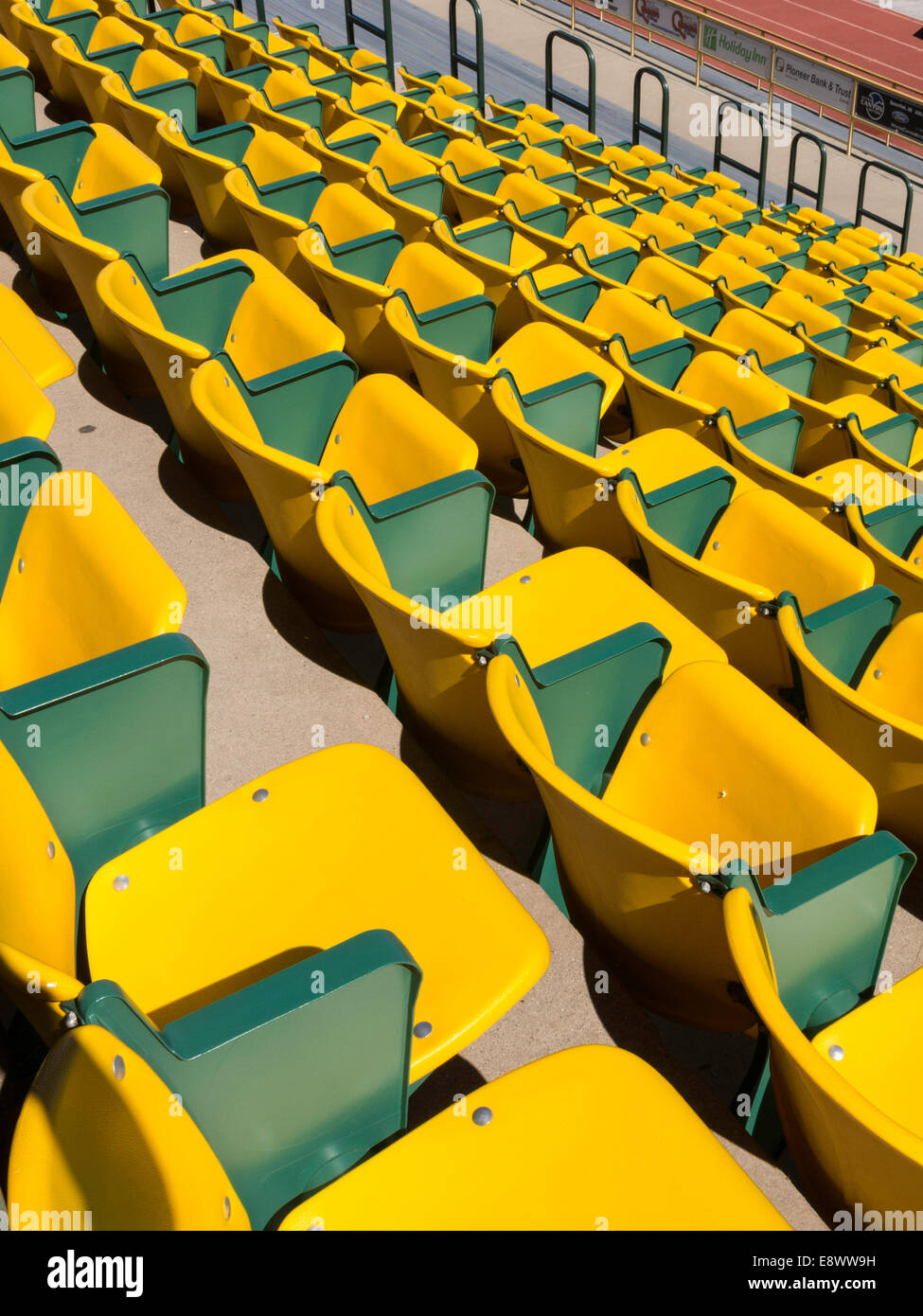 Striped Hornets Wide Stadium Seat – Limelite Graphics