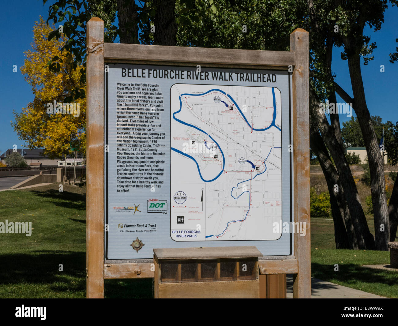 Historic District of Belle Fourche, South Dakota, USA Stock Photo Alamy