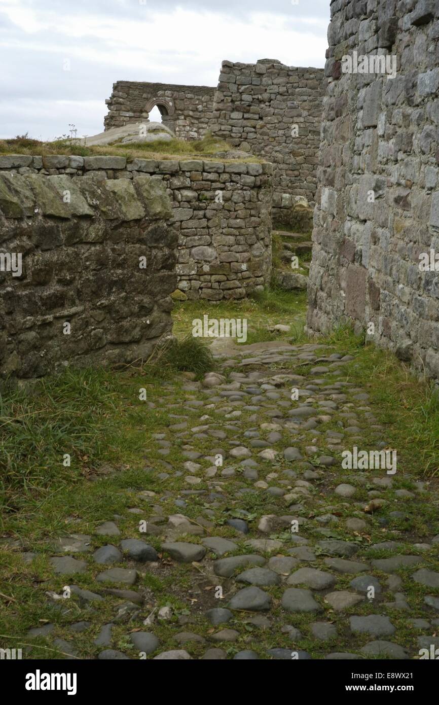 St Patrick's Chapel Heysham Stock Photo Alamy