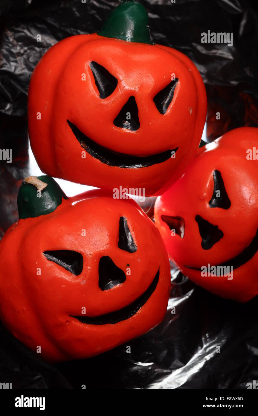 Scene of Halloween pumpkins for background Stock Photo - Alamy