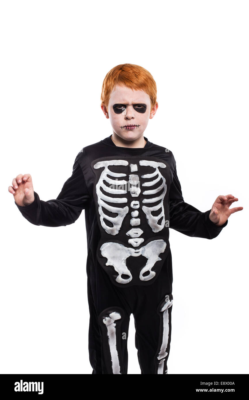 Child wearing halloween costume Stock Photo Alamy