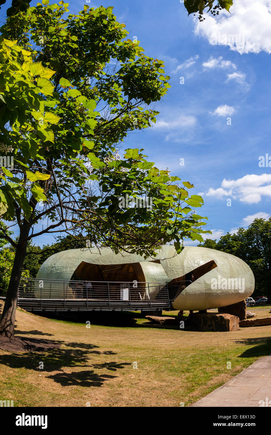 Serpentine Pavilion 2014, Kensington Gardens, London Stock Photo