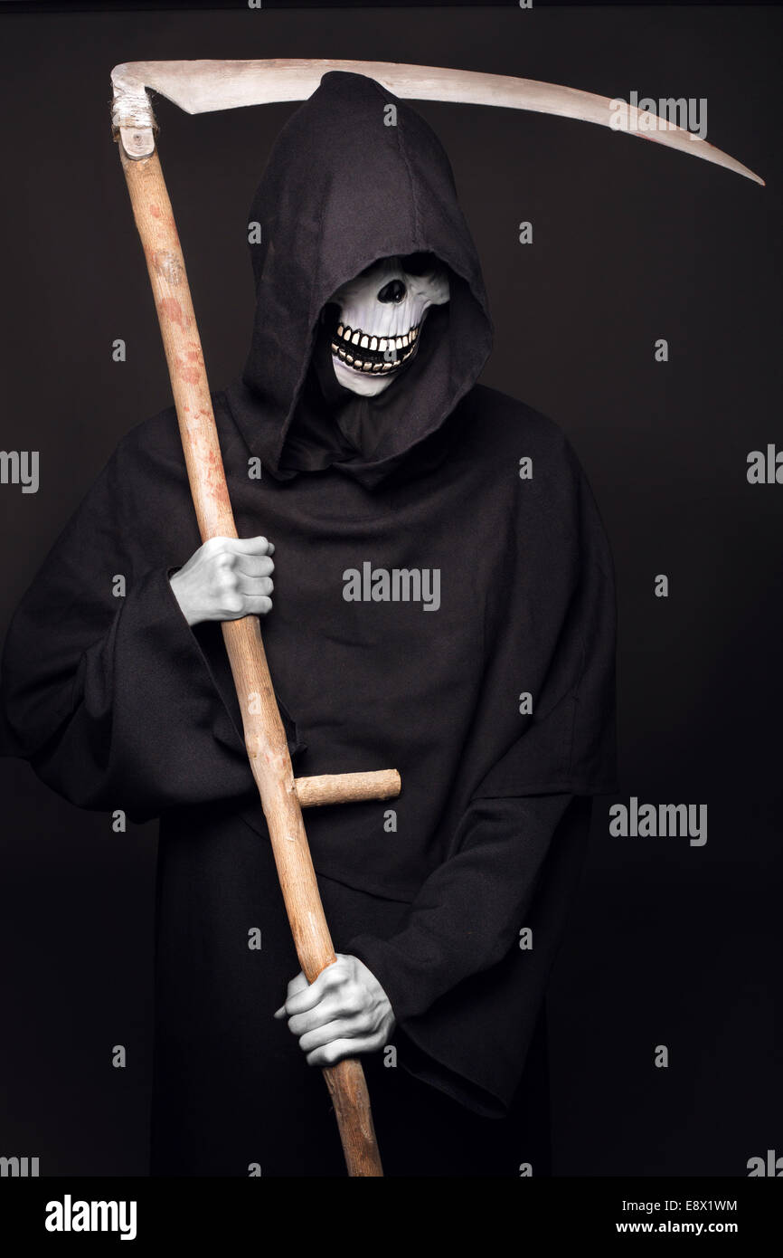 Grim reaper. Death Stock Photo