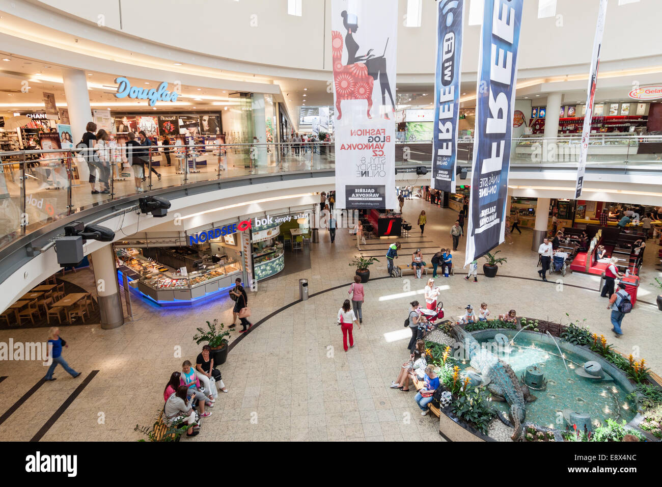 Vankovka shopping mall. Brno, Czech Republic Stock Photo - Alamy