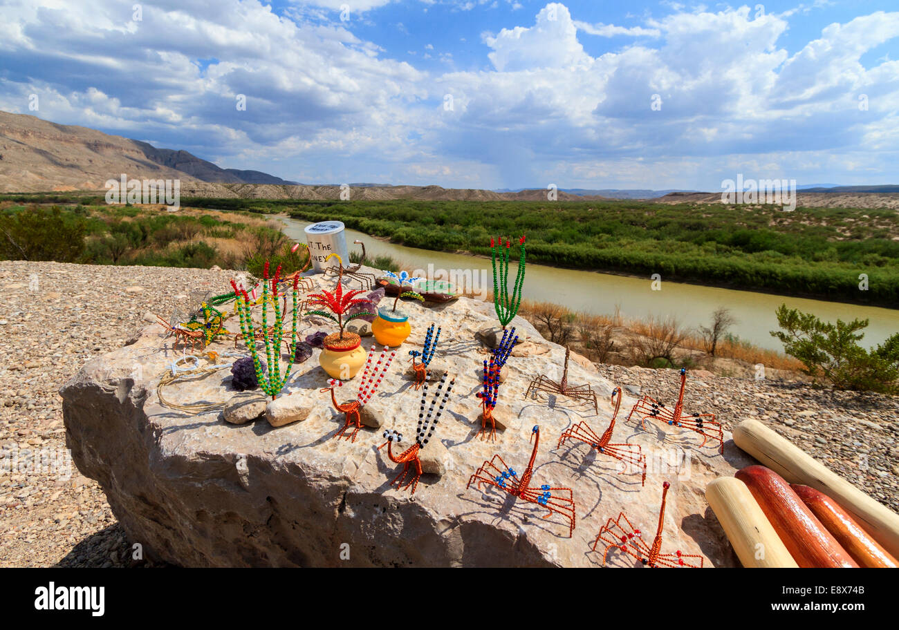 Mexican Crafts for Sale, Big Bend National Park, Texas Stock Photo Alamy