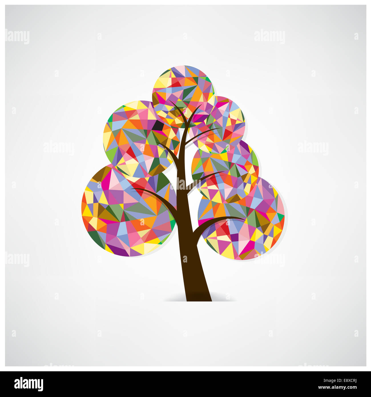 Дерево из геометрических фигур. Дерево с геометрическими фигурами. Деревья в виде геометрических фигур. Дерево из геометрических фигур композиция