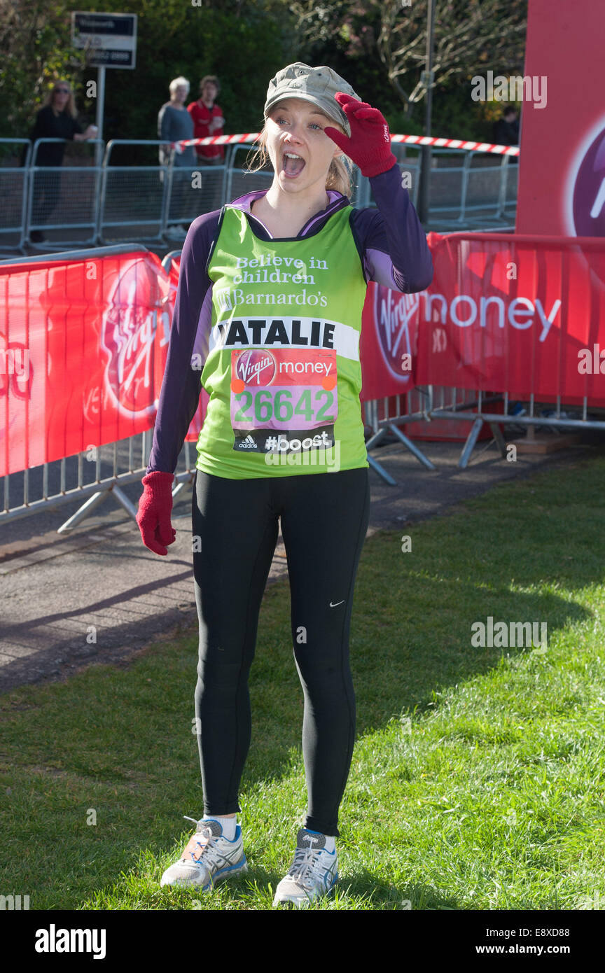 Natalie Dormer Marathon Stock Photos Natalie Dormer Marathon