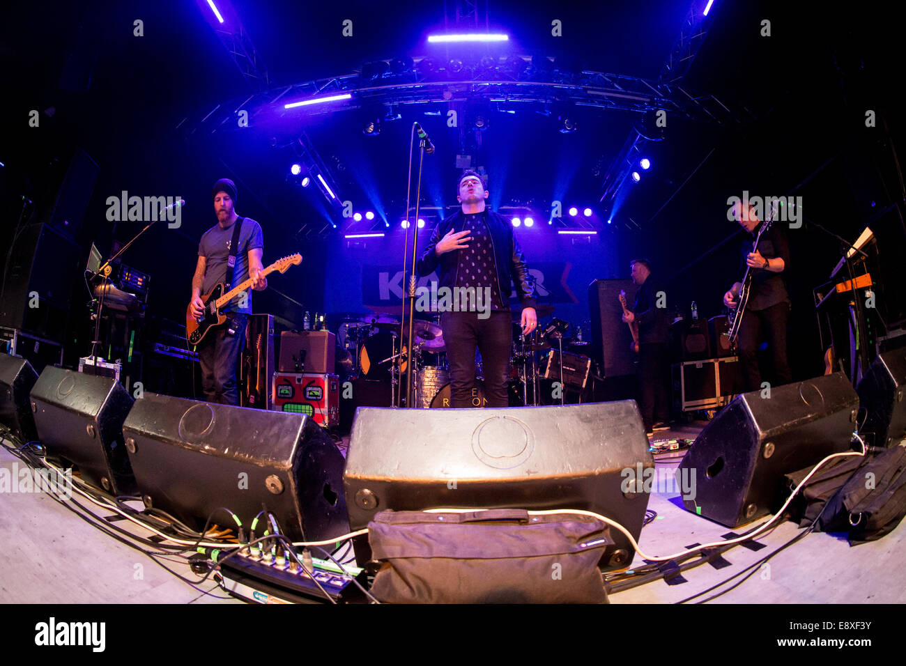 Milan, Italy. 15th October, 2014. The British electronic pop band