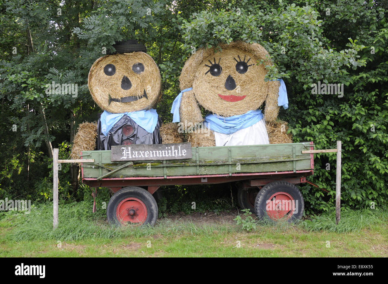 Straw figure Stock Photo Alamy