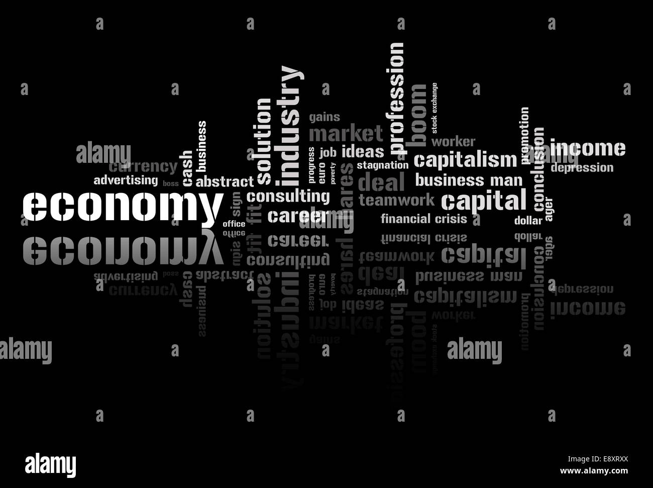 Economic and monetary success Stock Photo