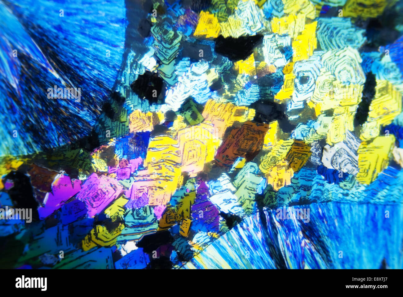 Mikrokristalle Stock Photo