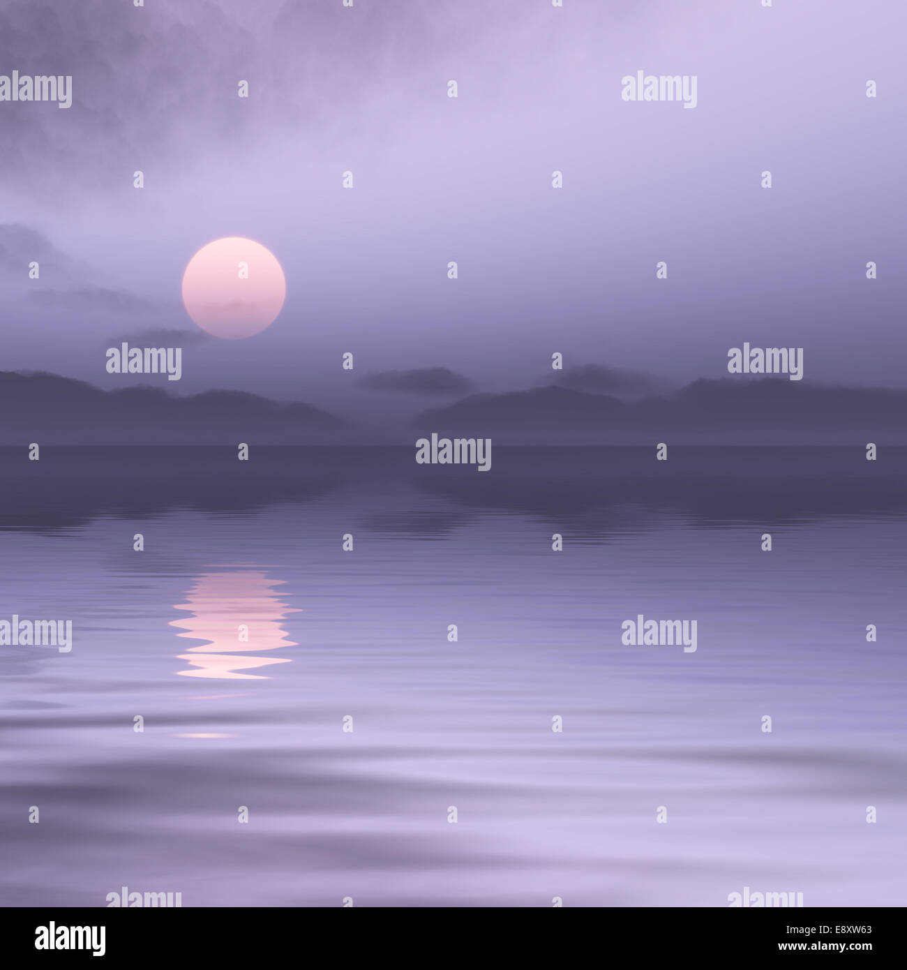 Circle waves purple hi-res stock photography and images - Alamy