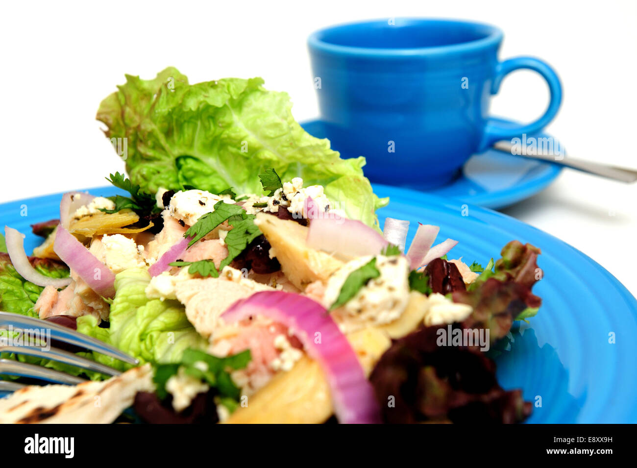 Tuna Salad Closeup Stock Photo