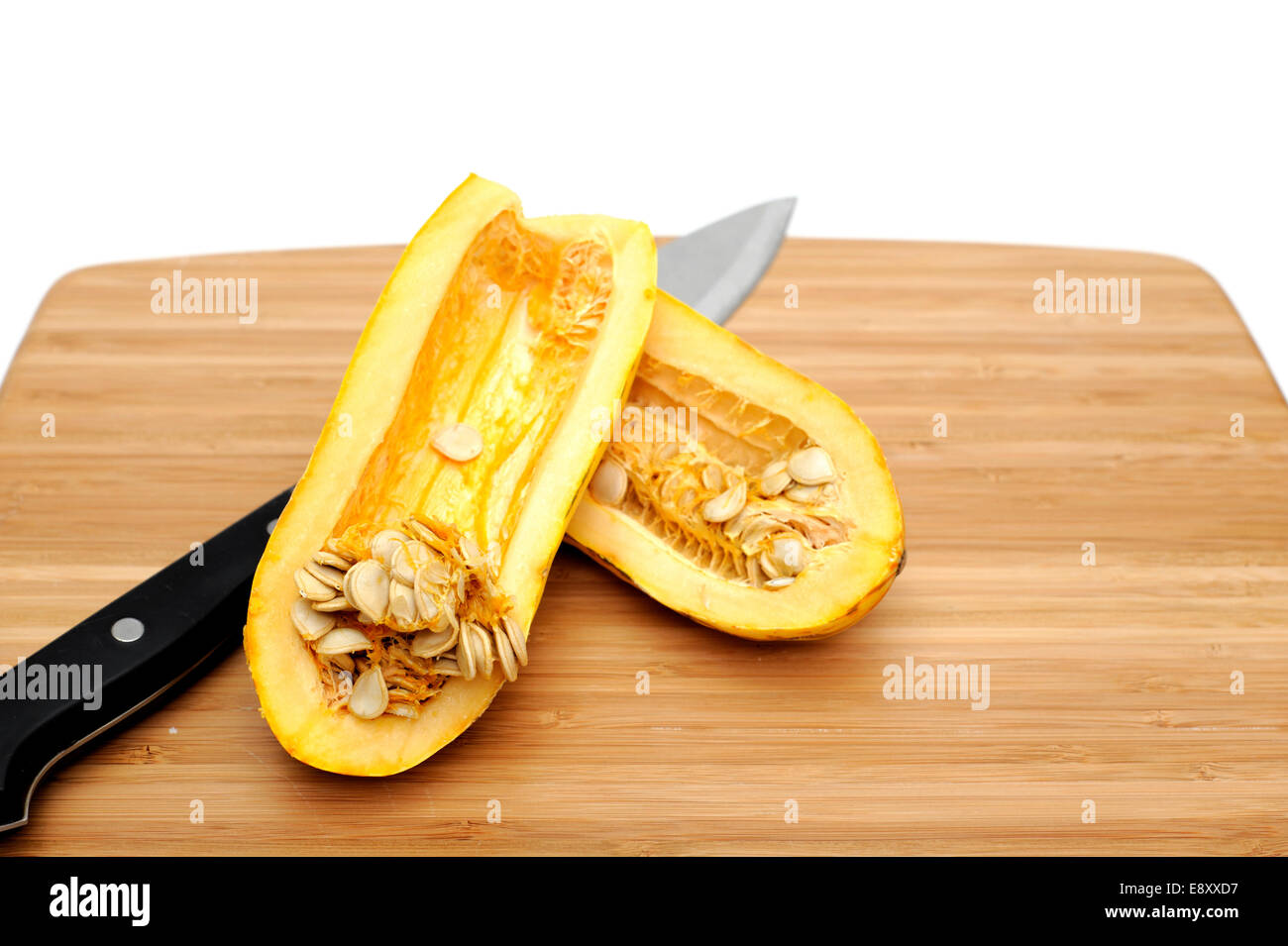 Delicata Squash Stock Photo