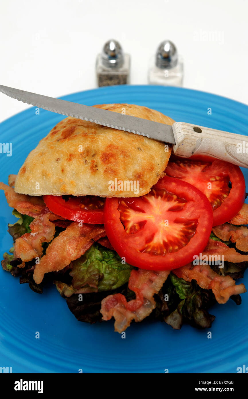 Bacon Lettuce And Tomato Stock Photo Alamy