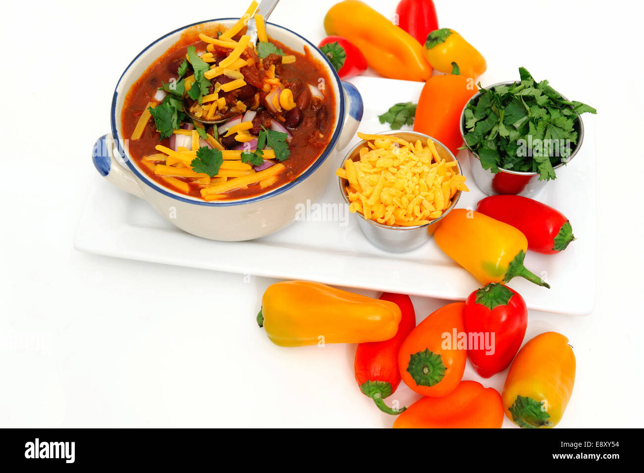 Chili Beans Stock Photo