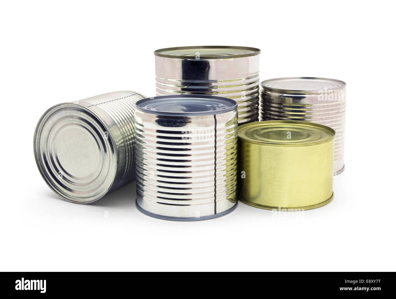 Canned food Stock Photo