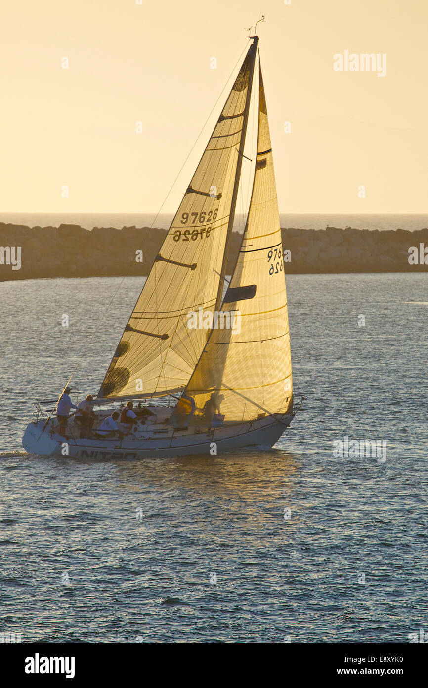 Back lit sails hires stock photography and images Alamy