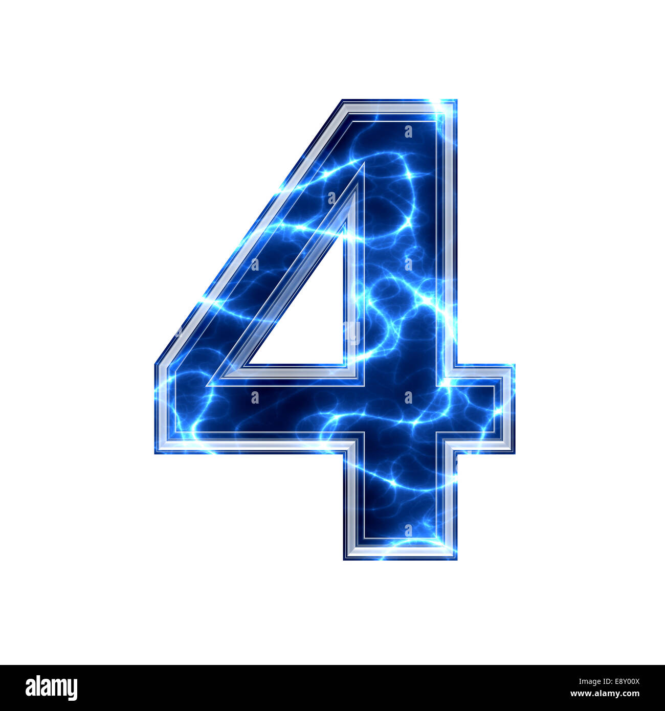 electric 3d number Stock Photo Alamy