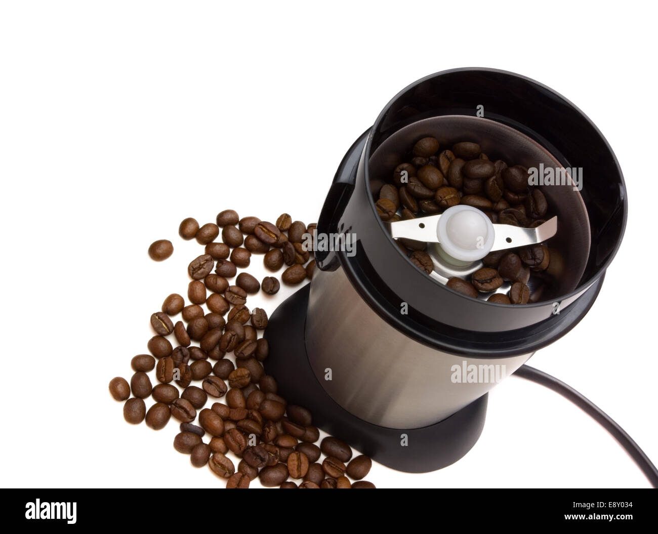 electric coffee grinder Stock Photo Alamy